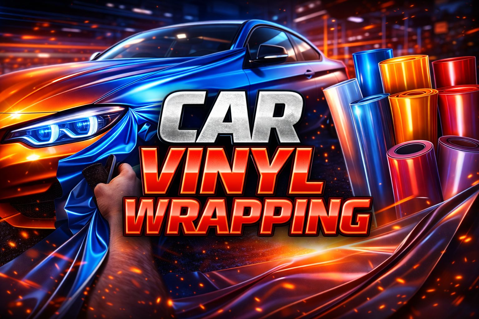 Car Vinyl Wrapping