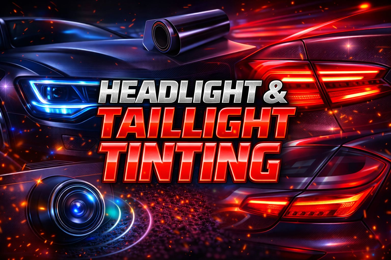 Headlight and Taillight Tinting