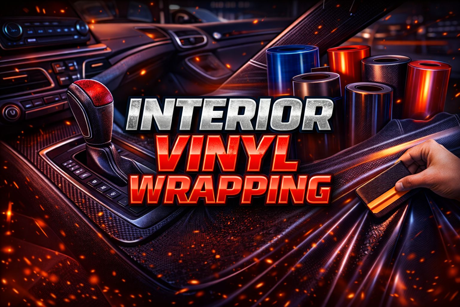 Interior Vinyl Wrapping